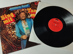 Винтажная виниловая пластинка LP James Last Джеймс Ласт Sing Mit Tanz Mit (Germany 1976)