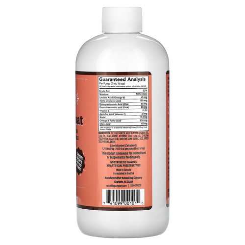 Natural Dog Company, Skin & шерсти, для собак всех возрастов, 473 мл (16 жидк. унций)