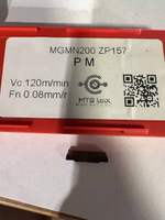 Твердосплавная пластина MGMN300-M PM ZW5201 для профессиональной обработки канавок и отрезания