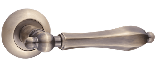 [ТОВАРА НЕТ В НАЛИЧИИ] Ручка круг Ренц Каролина, цвет бронза античная ЦАМ (гарантия - 10 лет)