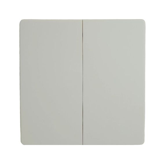 Выключатель двухклавишный беспроводной Feron Smart белый TM92 51021