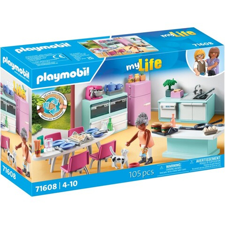 Playmobil - my Life Кухня с столовой 71608