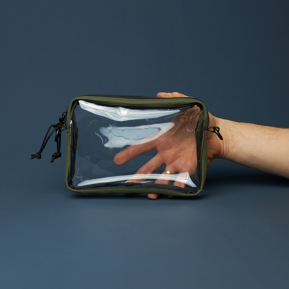 Transparent Case GO box темный хаки