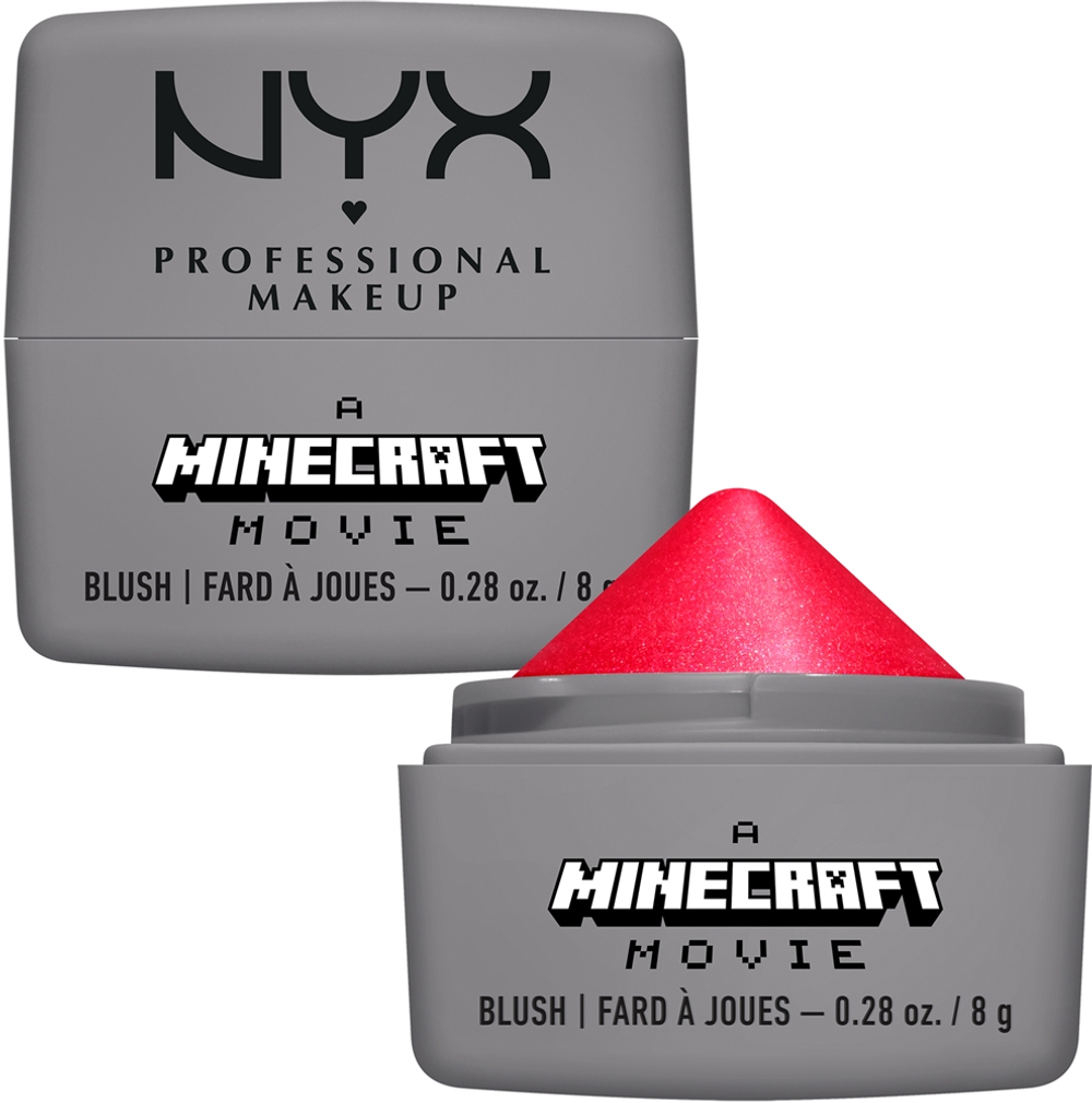 NYX Professional Makeup A Minecraft Movie - Румяна для щек оттенок Wolfin' Around, 8 g