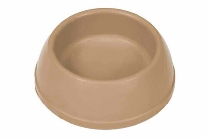 ДАРЭЛЕНД Миска для грызунов пластиковая, 15 мл, d=60 мм, бежевая