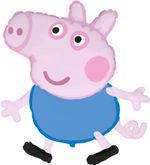 Шар (13''/33 см) Мини-фигура, Свинка Пеппа, Джордж, 1 шт.