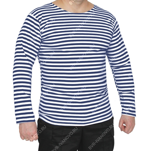 Тельняшка Синяя полоса (кулирка)