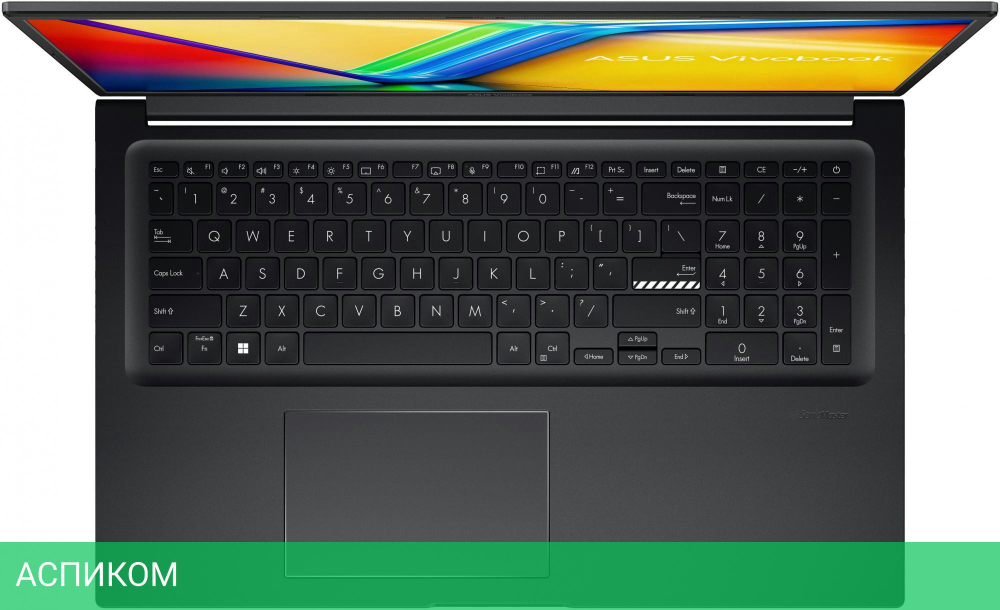 Ноутбук ASUS VivoBook 17X M3704YA-AU052 Black (90NB1192-M00200)