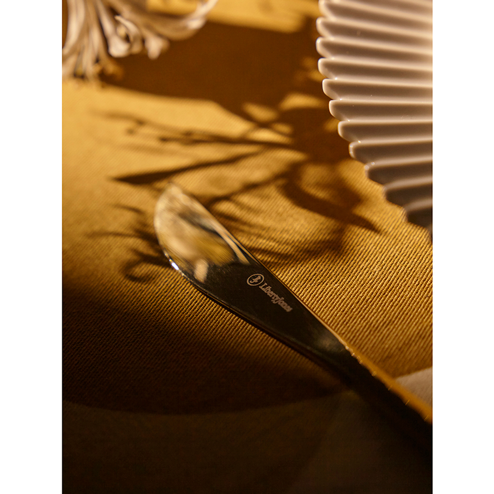 Набор столовых приборов globe, золотистые, 16 пред.