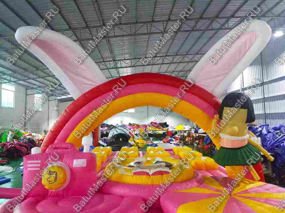 Надувная игра "Радужный кролик"