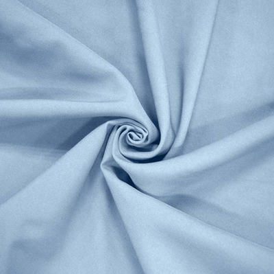 Ткань костюмная Габардин Белый лебедь, 270 гр/м.п., 150 см, Синий иней