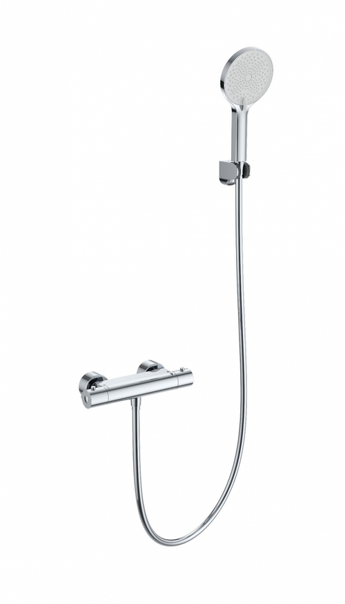 Смеситель для душа с термостатом WONZON & WOGHAND INN 3, Хром (WW-B2003-A-CR)