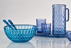 Чаша Vanity, Ø25 см, голубая