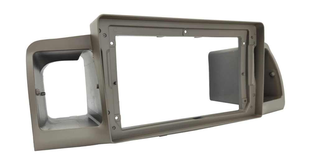 Комплект рамки с разъёмами 9" Toyota Corolla 120 2000-2007 (воздуховоды в комплекте)бежевая - Car-Smart CS-9648BR