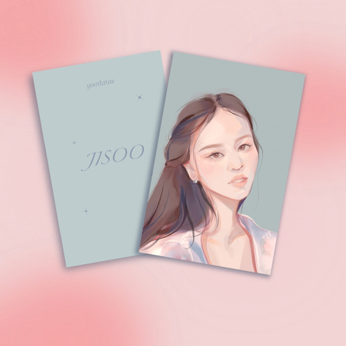 Арт карта / yourtarae / BLACKPINK / Джису