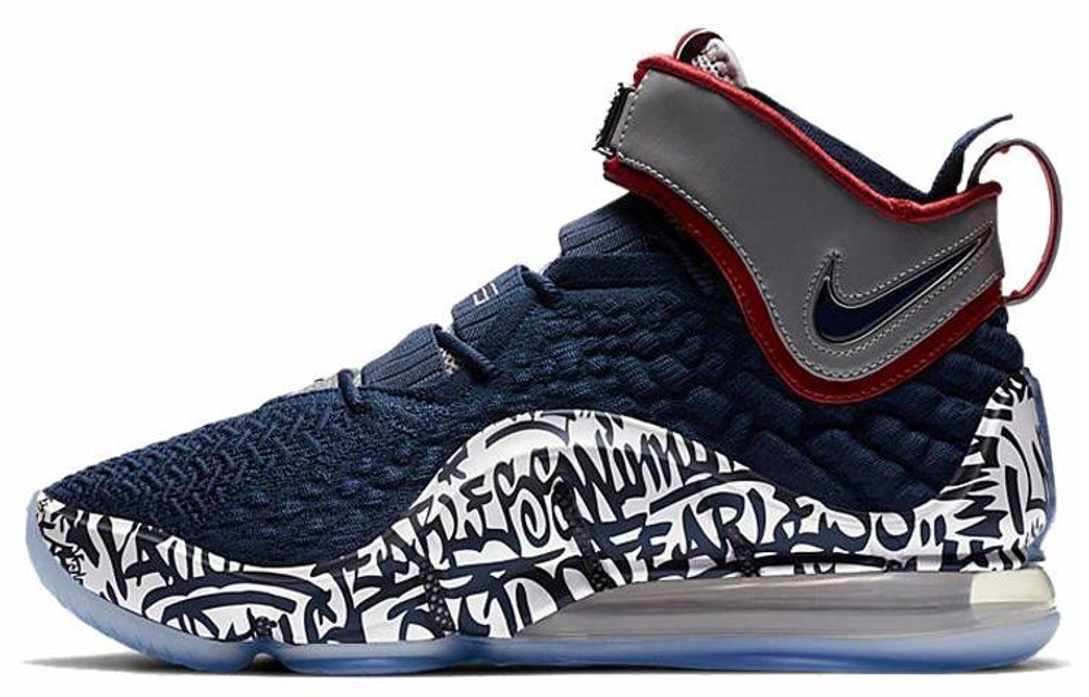 Кроссовки Nike Lebron 17 Fp Ep "Graffiti Cold Blue"