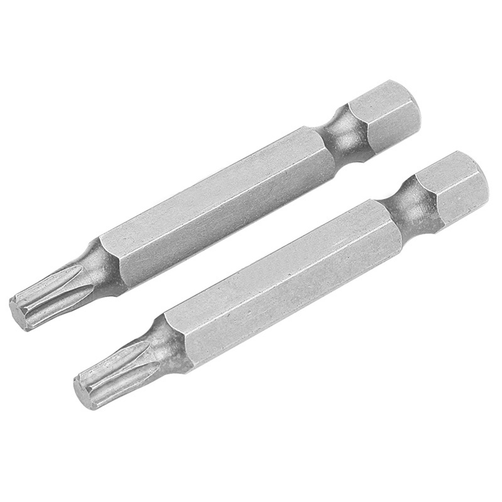 TOLSEN (TT20324) Набор вставок (бит) торцевых 1/4", Torx, T25, 50 мм, 2 предмета