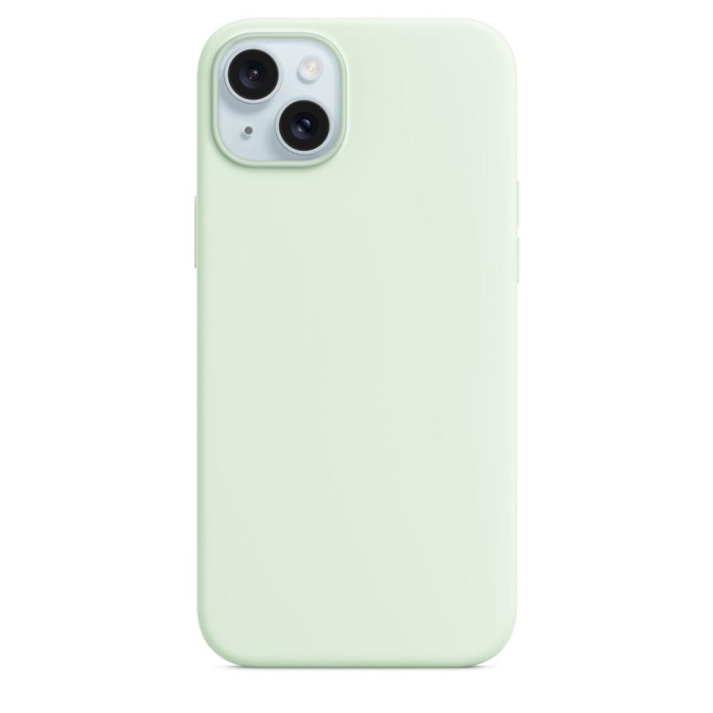Силиконовый чехол MagSafe Silicone Case для iPhone 15 Plus