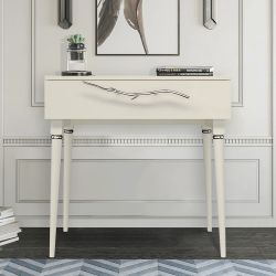 Консоль Арт Колор matte Классик Сильвер Кремовый белый матовый