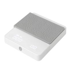 Весы кофейные портативные MINI SCALE (POUR-OVER&ESPRESSO) белые 0,2-2000гр батарея 1800mAH ZeroHero