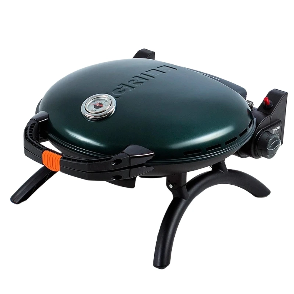 O-Grill 700T bicolor газовый гриль BLACK- GREEN 700T_GREEN