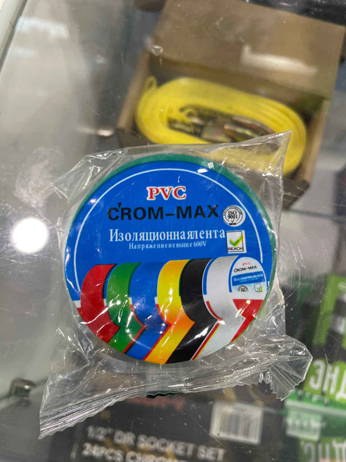 Зеленая / Изолента CROM-MAX (1 шт)