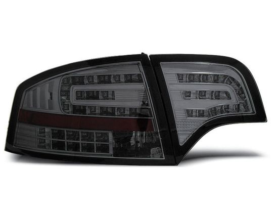 Задние фонари Audi A4 B7 sedan smoke led