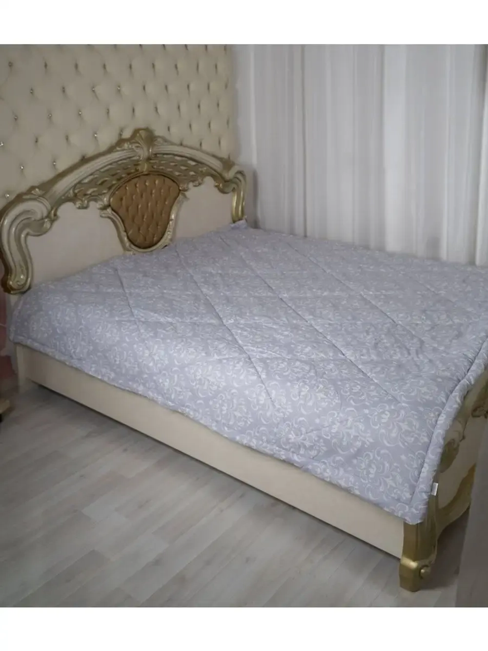 Одеяло евро всесезонное облегченное лен хлопок