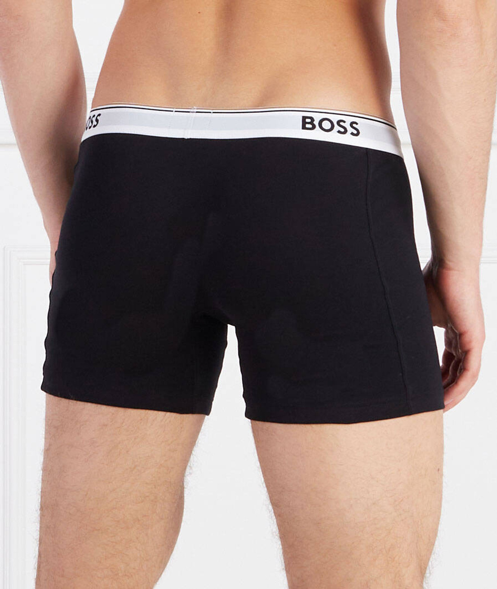 Трусики-боксеры 3шт. BoxerBr 3P Power BOSS BLACK - черный(50475282)