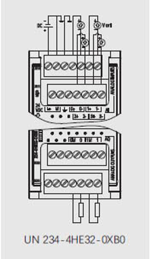 UN 234-4HE32-0XB0 Модуль аналоговых входов-выходов SM1234 4AI/2AO