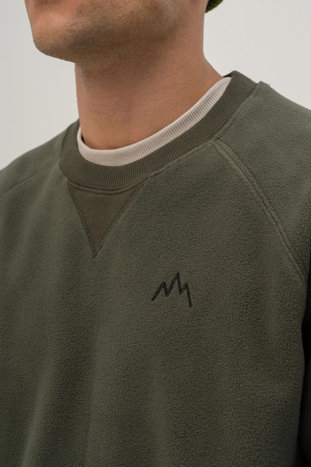 Толстовка KUL'TURA "FLEECE" Хаки