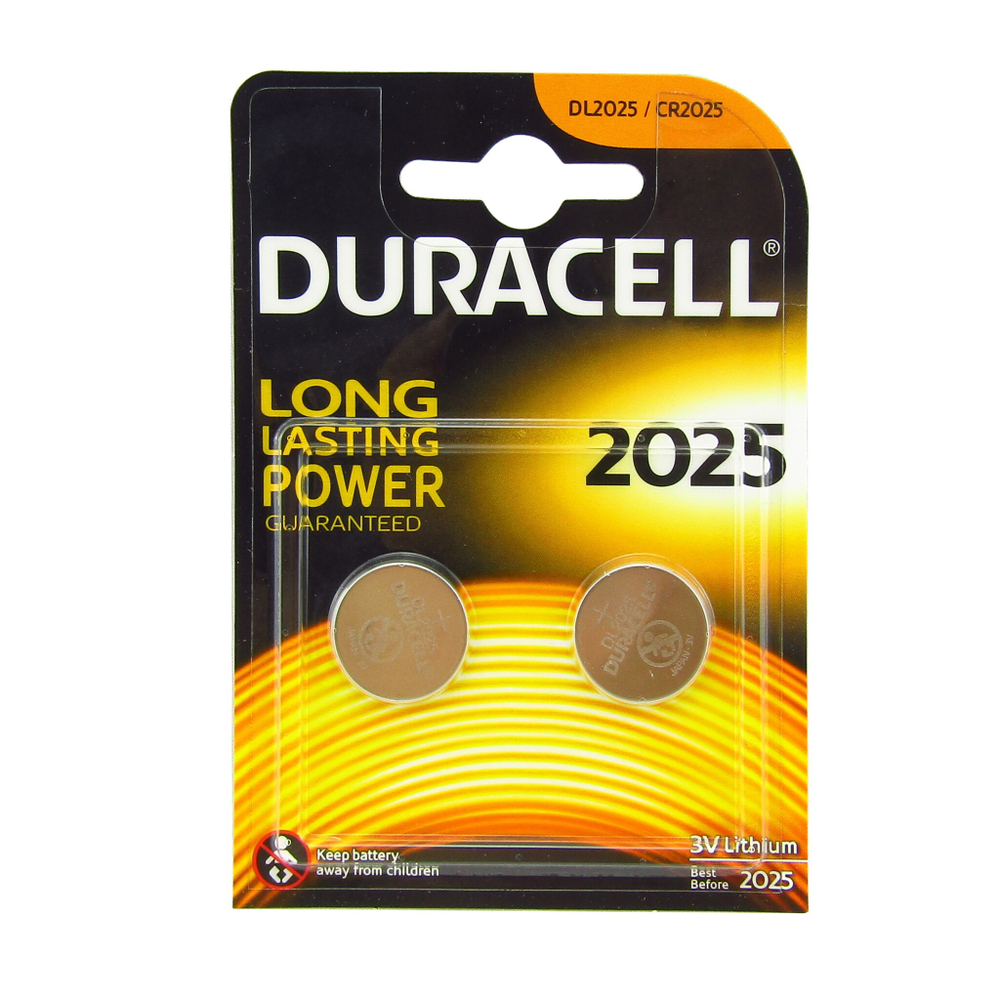 Duracell CR2025-2BL Батарейки