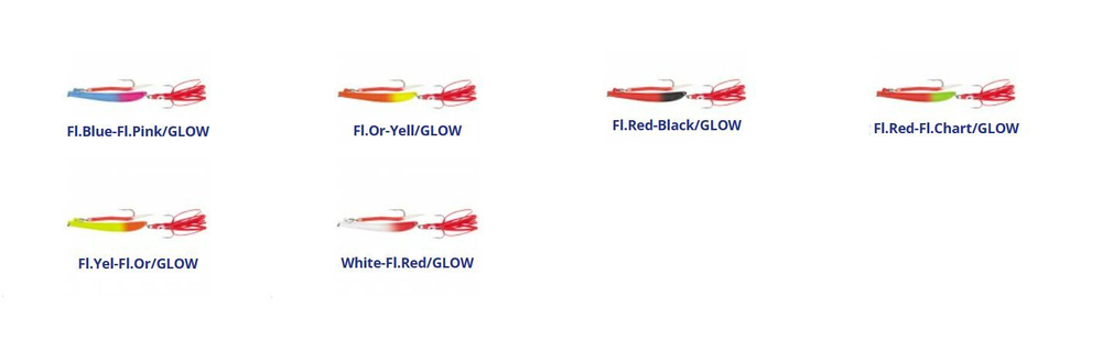 Пилькер BiColor Pilk 400 g/грамм 1 Fl Yel-Fl Or/GLOW 10