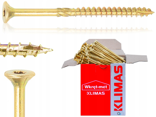 Саморез потай для дер.констр. 5,0*100 KMWHT-50100 Wkret-met