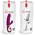 Невероятный вибратор Gvibe Gcandy - Sweet Raspberry, 18 см (малиновый)