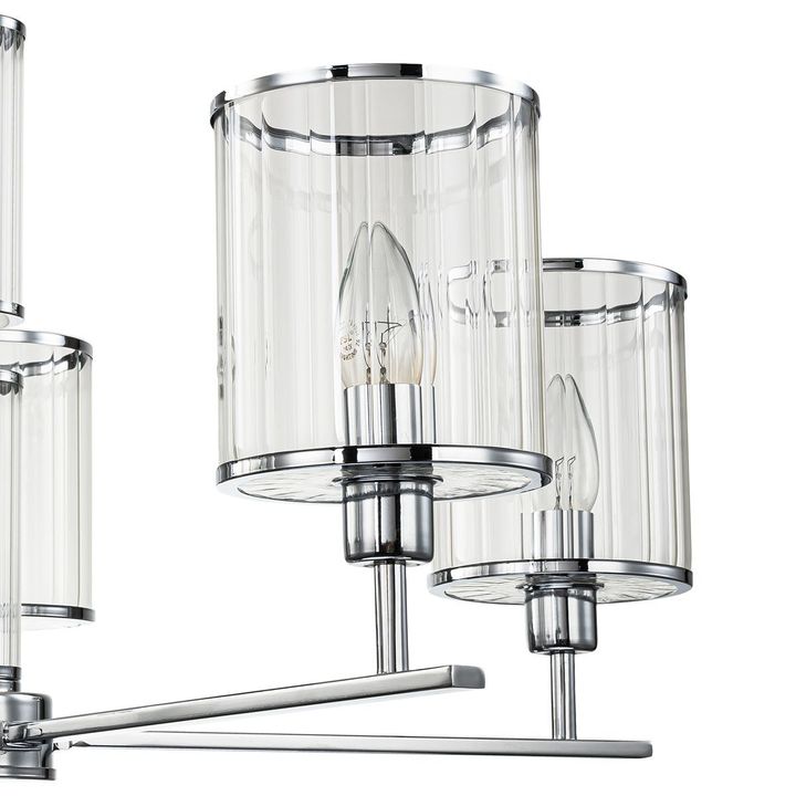 Подвесная люстра Indigo Dante 13022/5R Chrome V000411