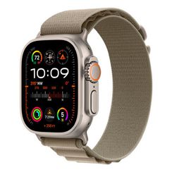 Apple Watch Ultra 2 GPS + Cellular, 49mm, корпус из титана, ремешок Alpine оливкового цвета (2023)