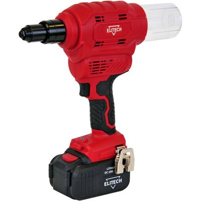 Заклепочник ELITECH ПЗА 18БЛ (E2208.004.01) аккумуляторный