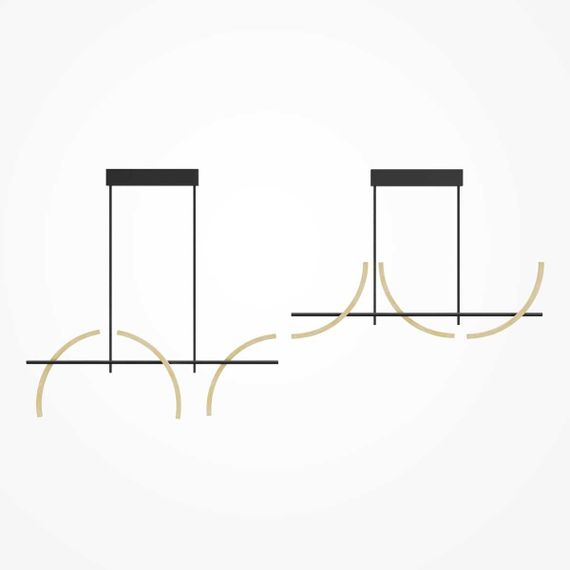 Подвесной светильник Maytoni MOD428PL-L20BK