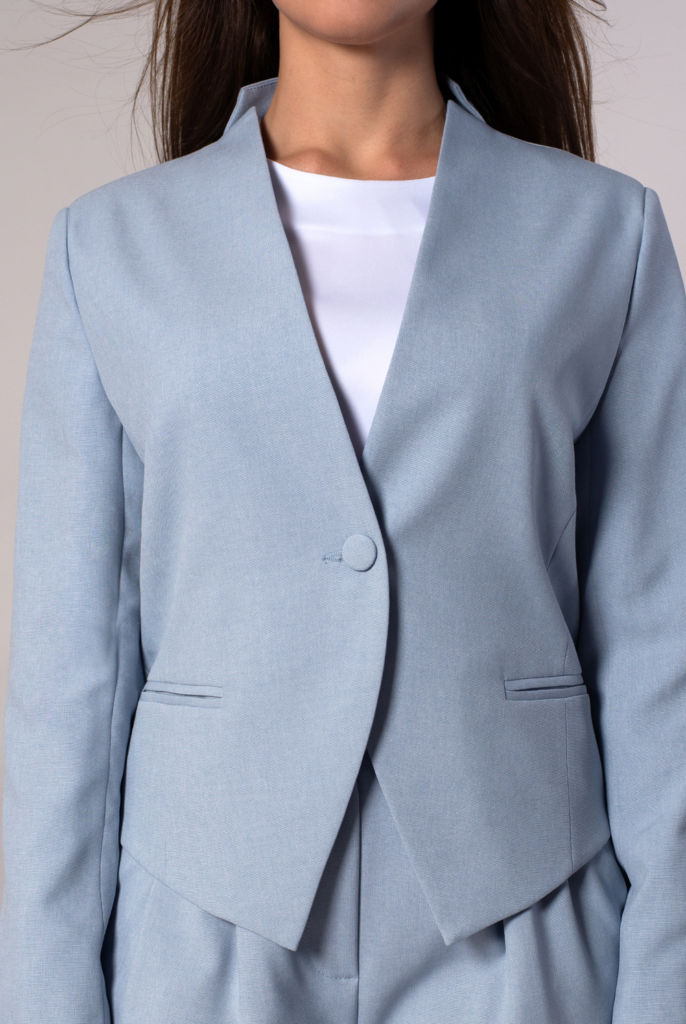 Жакет женский 4271зпа, лёд #259Лед044271зпа