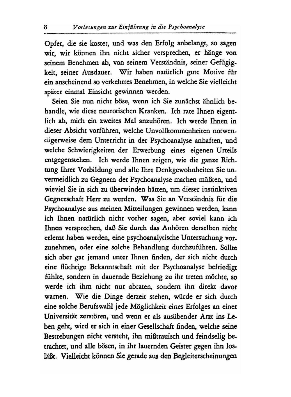 Vorlesungen zur Einführung in die Psychoanalyse | Sigmund Freud