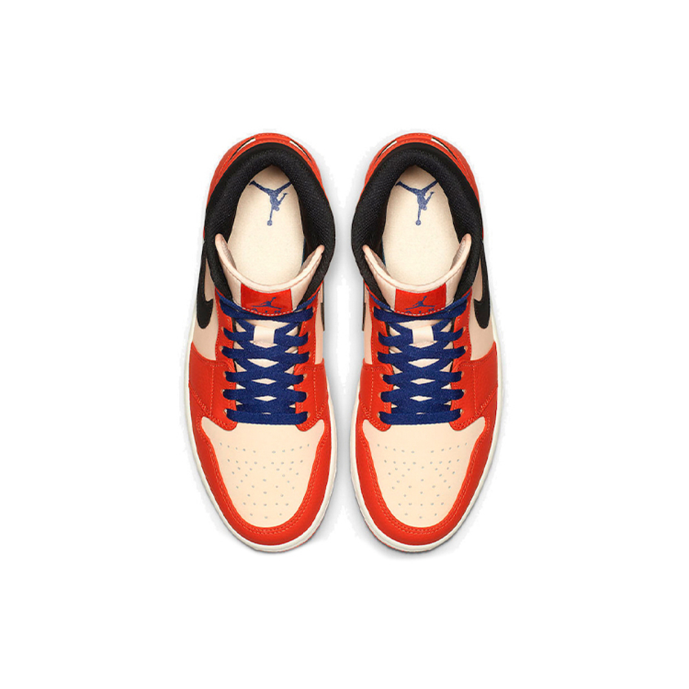 Кроссовки Air Jordan 1 Retro Mid SE Team Orange