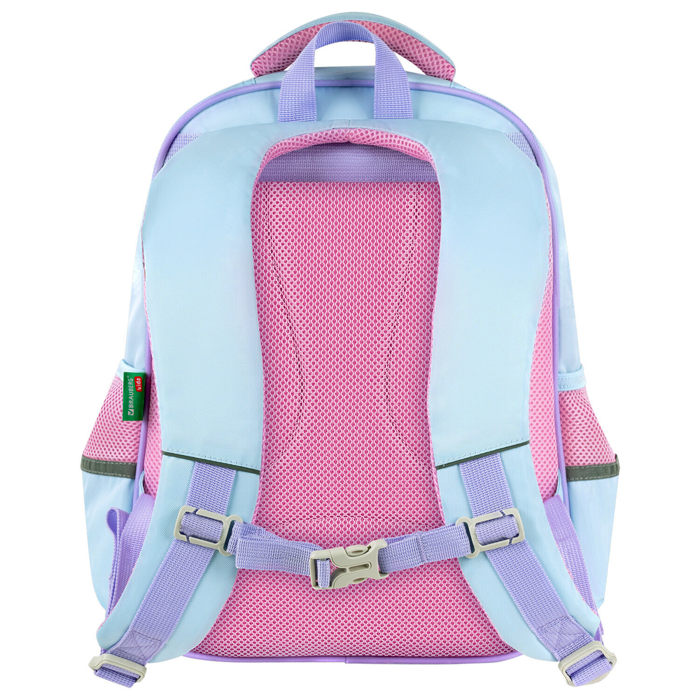 Рюкзак BRAUBERG KIDS MODE с кошельком в комплекте, 1 отделение, "Little sweetie", 39х28x15 см.