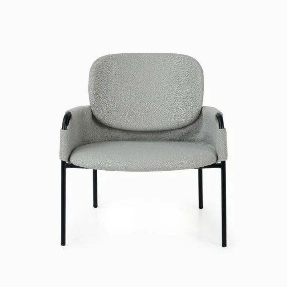 Лаунж-кресло Lok, светло-серое