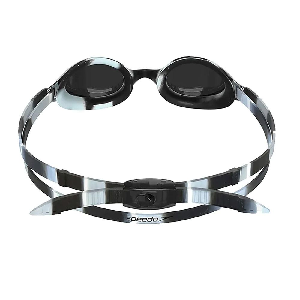 Очки для плав. детск. SPEEDO Hyper Flyer Mirrored Jr, 8-7750316040, ЗЕРКАЛЬНЫЕ линзы, черно-белый