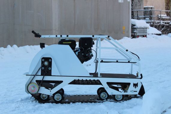 Мотобуксировщик POMOR L-500 К-15 Pro