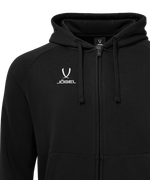 Худи JÖGEL ESSENTIAL Club reglan Cotton Zip Hoodie 99, черный
