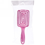 Расчёска массажная «Сosmo style», для бережного расчёсывания мокрых волос, цвет белый, розовый и голубой, 23,5*8см