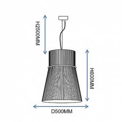 Подвесной светильник Imperiumloft PEO B peo01