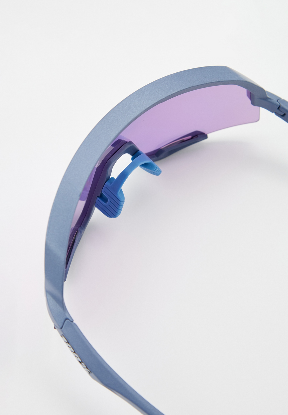 Спортивные очки с диоптриями 100% SLENDALE Satin Storm Metallic - Purple Mirror Lens